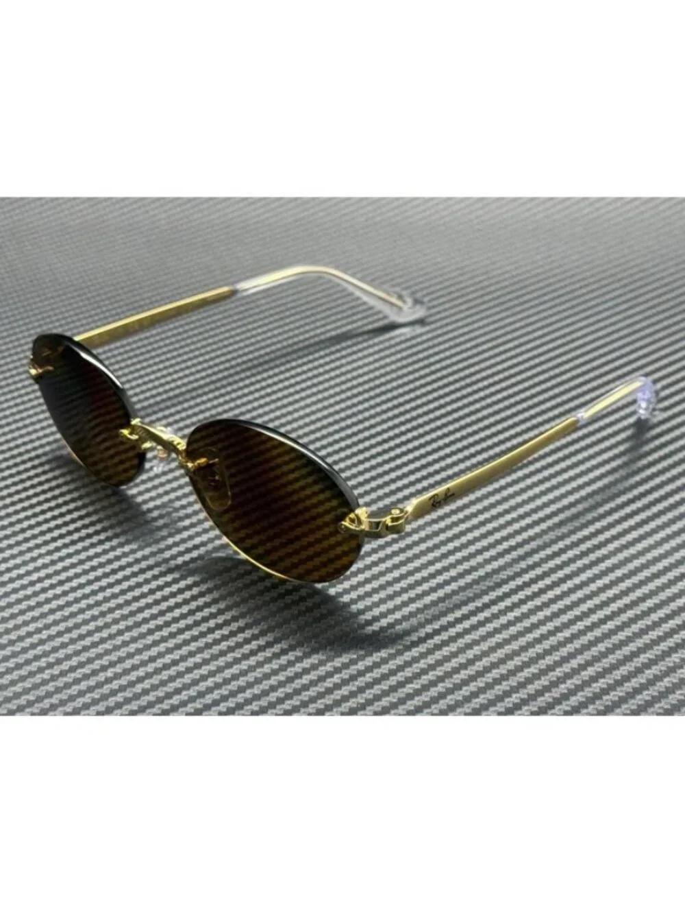New Ray-Ban Men Arista Gold Sunglasses 54-20-145